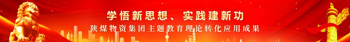 学悟新思想、实践建新功—陕煤物资集团主题教育理论转化应用成果
