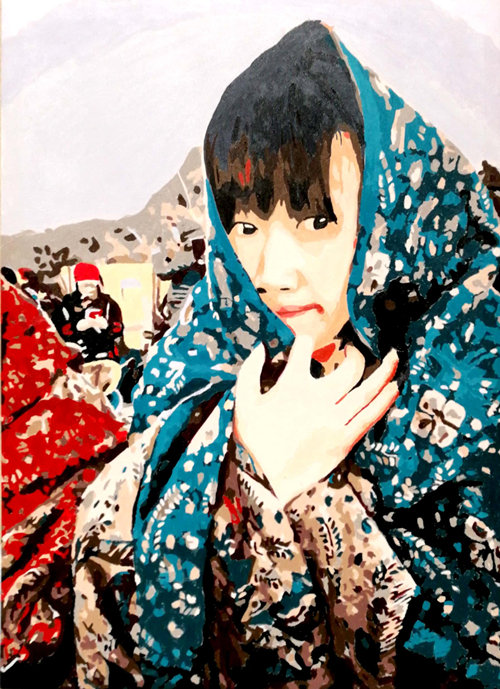 绘画作品-紧抱人生-榆通公司-孙智霞.jpg